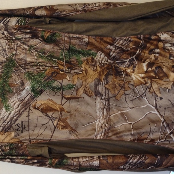Game Winner Real Tree Felted Lightweight Fleece Camo Top size Small - Picture 9 of 12